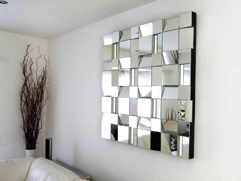 Home Decorative Mirrors Contemporary Intended For White Decorative Mirrors (View 11 of 25)
