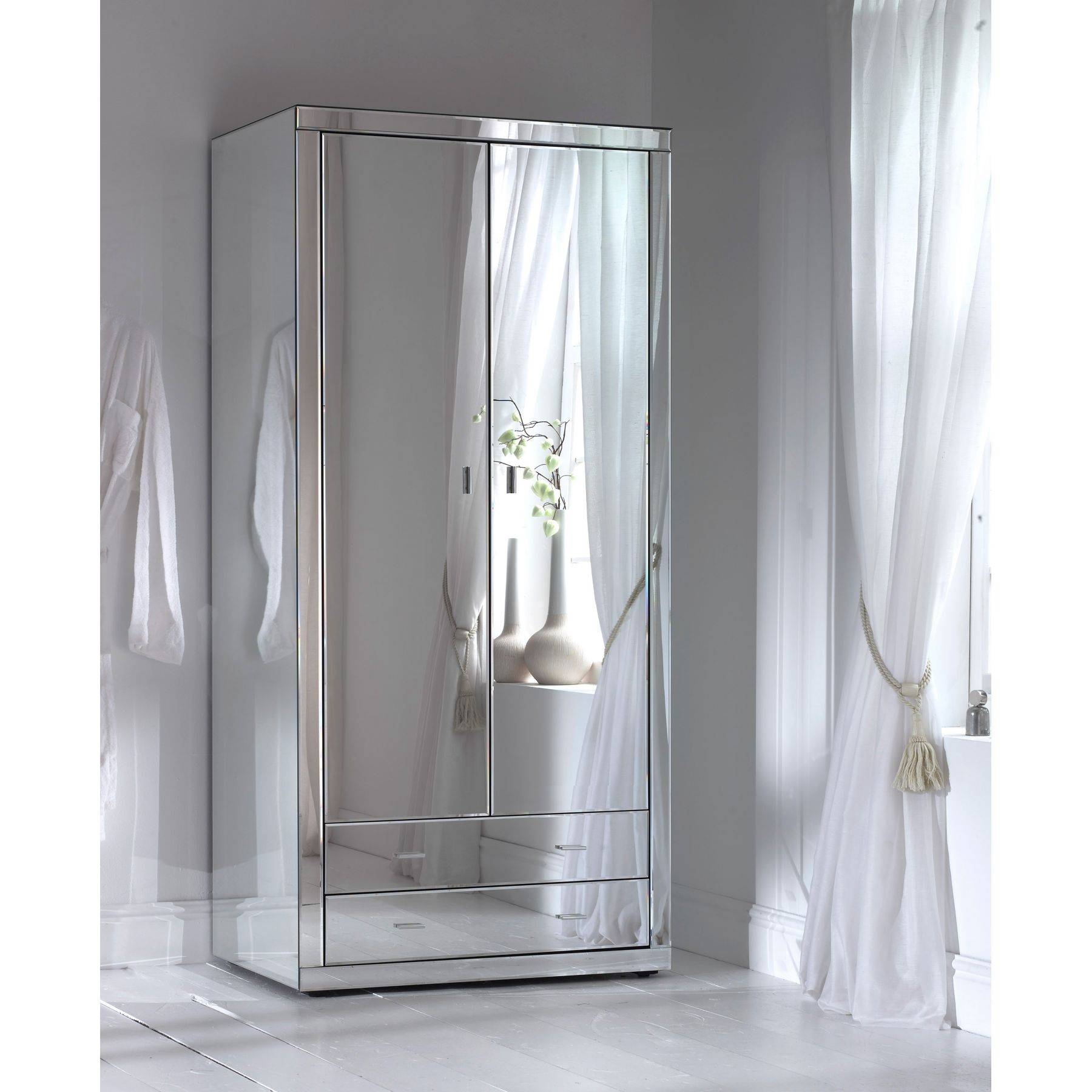 Featured Photo of  Best 15+ of Cheap Mirrored Wardrobes