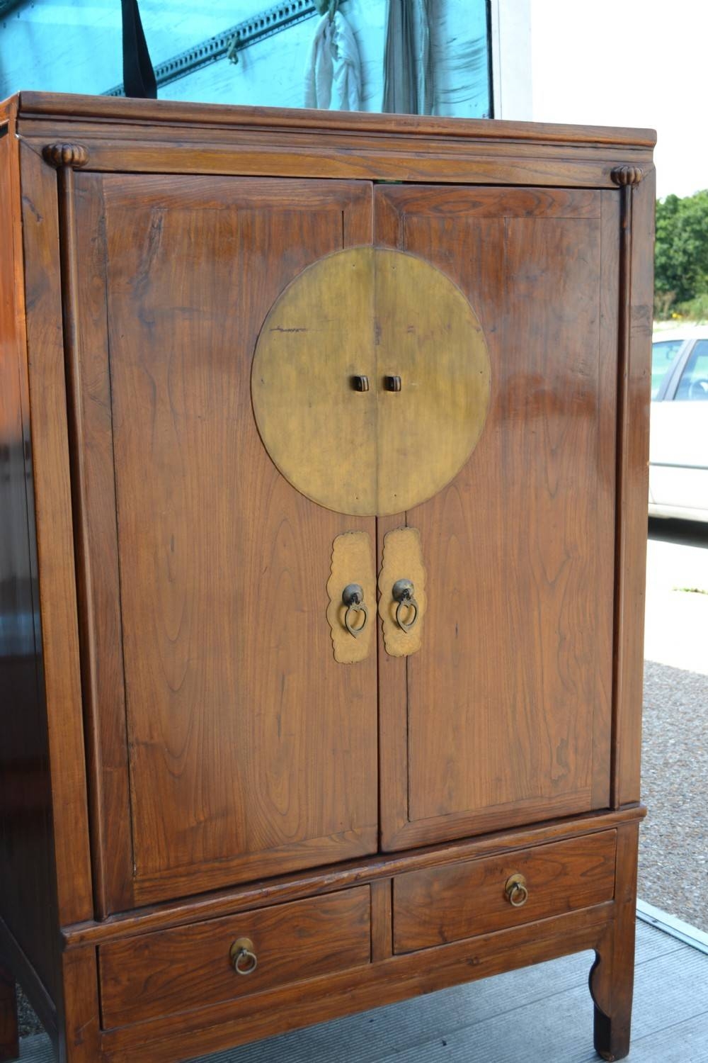 Iconic Chinese Ming Style Wardrobe | 234605 | Sellingantiques.co.uk Throughout Chinese Wardrobes (Photo 1 of 15)