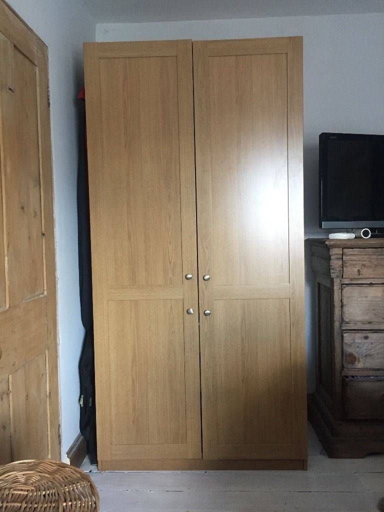 Ikea Double Wardrobe With Rail And 3 Internal Drawers (View 22 of 30)