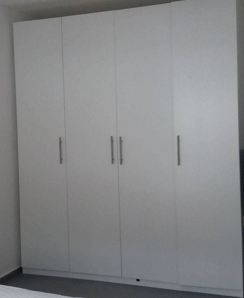 Ikea Pax Wardrobes White, Tanem Doors, Tall 236 Cm, 1 Double + 3 For Tall White Wardrobes (View 15 of 15)