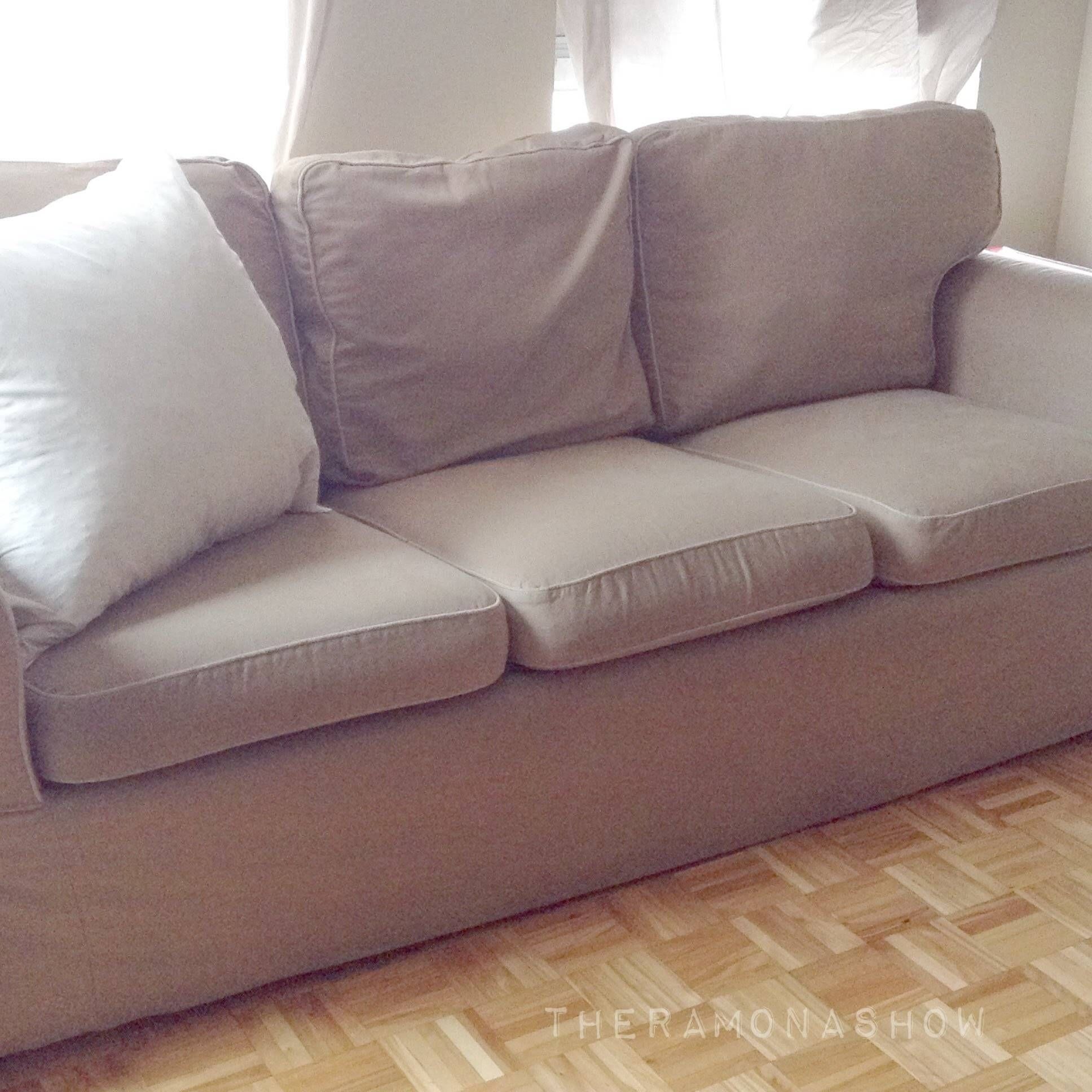 Ikea Sofa Cushion Maintenance – Youtube Within Sofa Cushions (Photo 15 of 30)