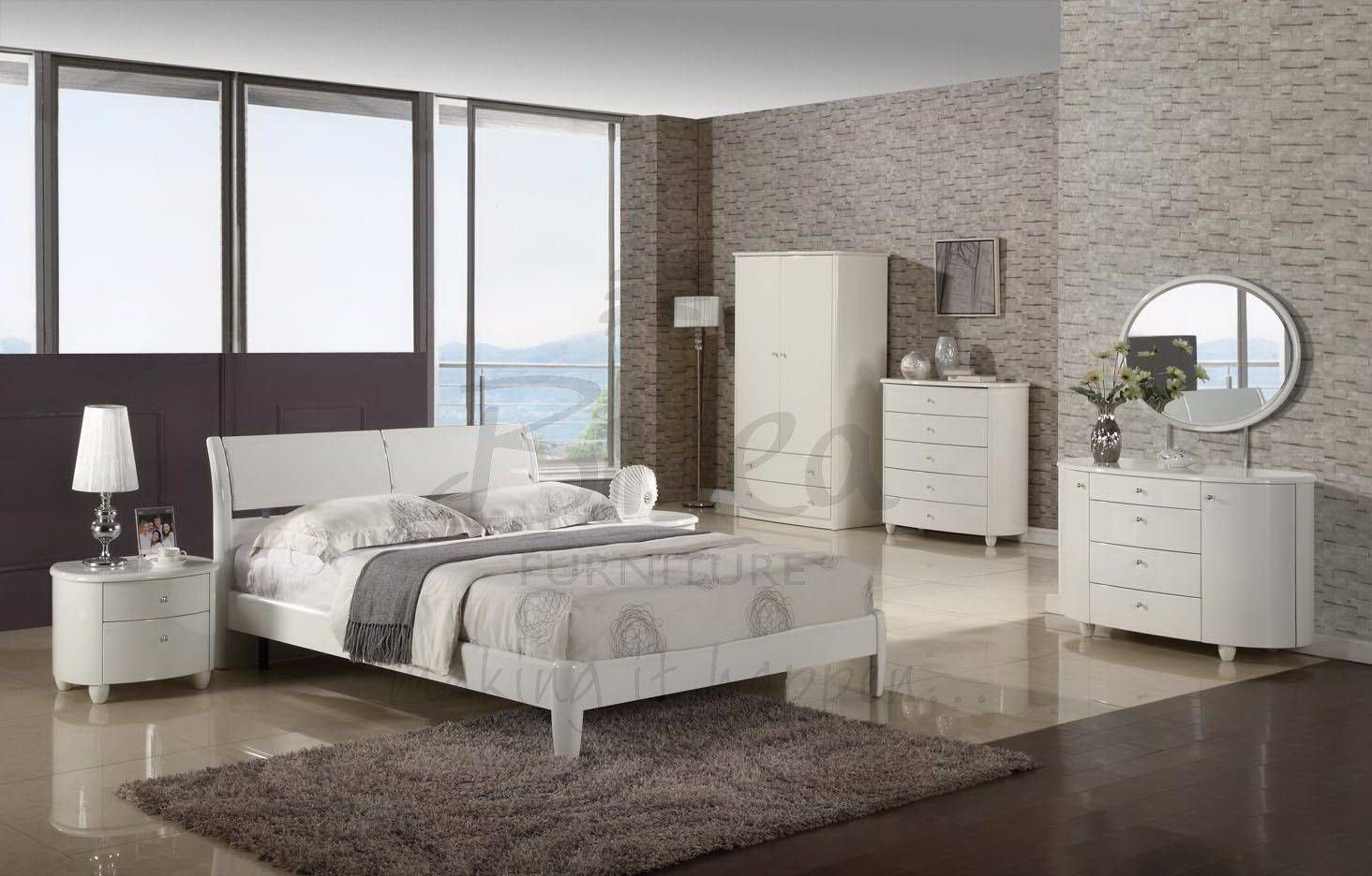 Ikea Wardrobes Pax Cream Gloss Bedroom Furniture With White High In Black Shiny Wardrobes (View 11 of 15)