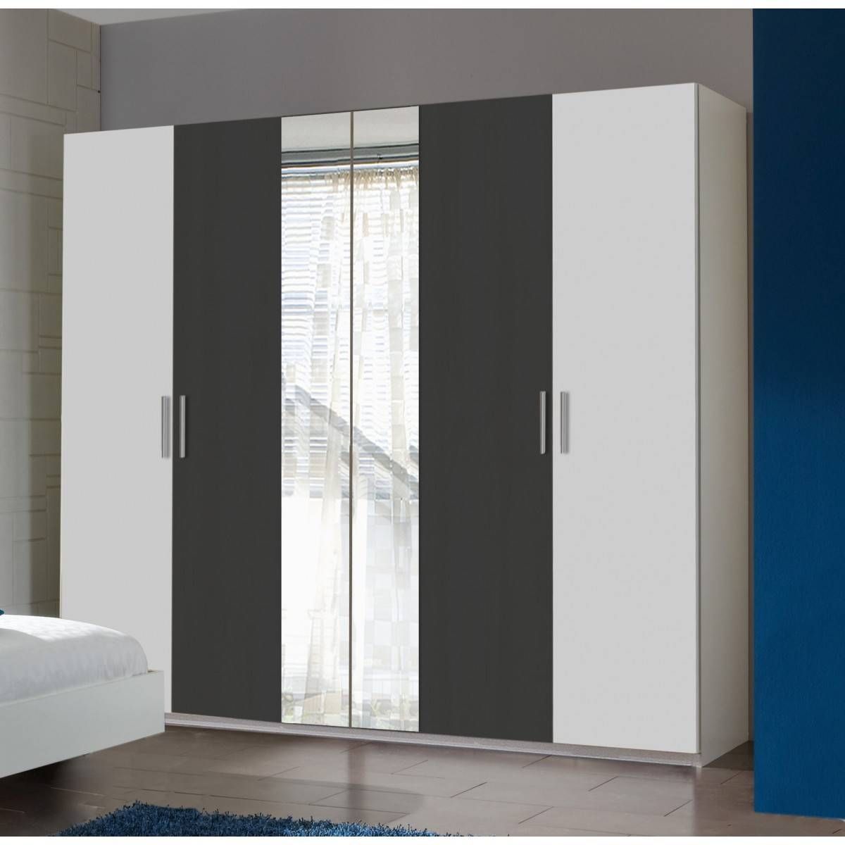 Illy 975 4 Doors Wardrobe – Brixton Beds Within Wardrobes 4 Doors (View 9 of 15)