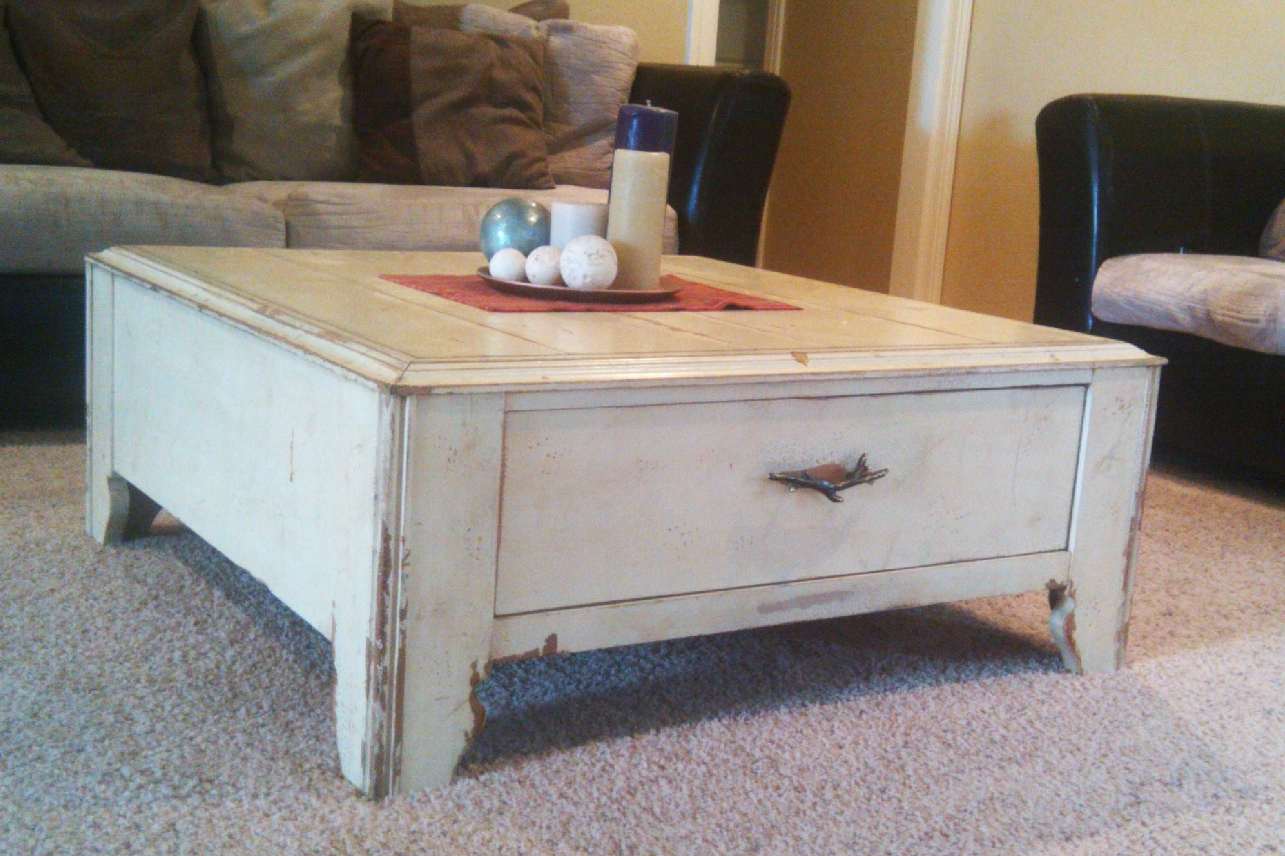 Innovative White Rustic Coffee Table With Ana White Rustic X Within Rustic Style Coffee Tables (Photo 17 of 30)