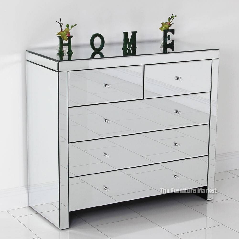 Inspiring Mirror Chest Of Drawers Wood Metal Frame Material 3 Within Venetian Mirrored Chest Of Drawers (View 10 of 25)