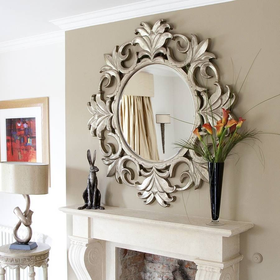 Interesting Design Decorative Mirrors For Living Room Enjoyable With Regard To Interesting Wall Mirrors (Photo 3 of 25)