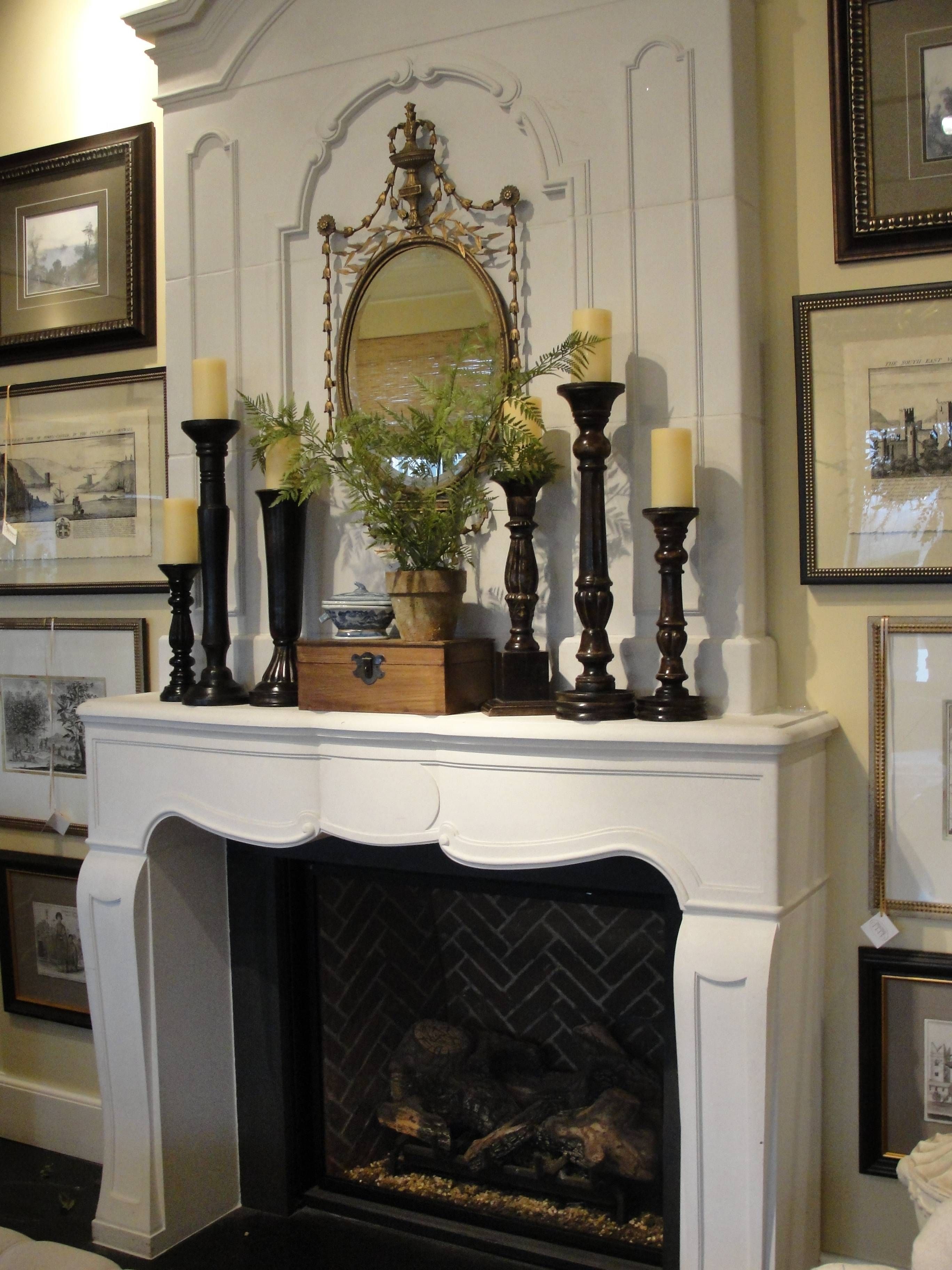Interior : Decorative Mirrors For Above Fireplace With Exquisite Throughout Mirrors For Mantle (View 10 of 25)