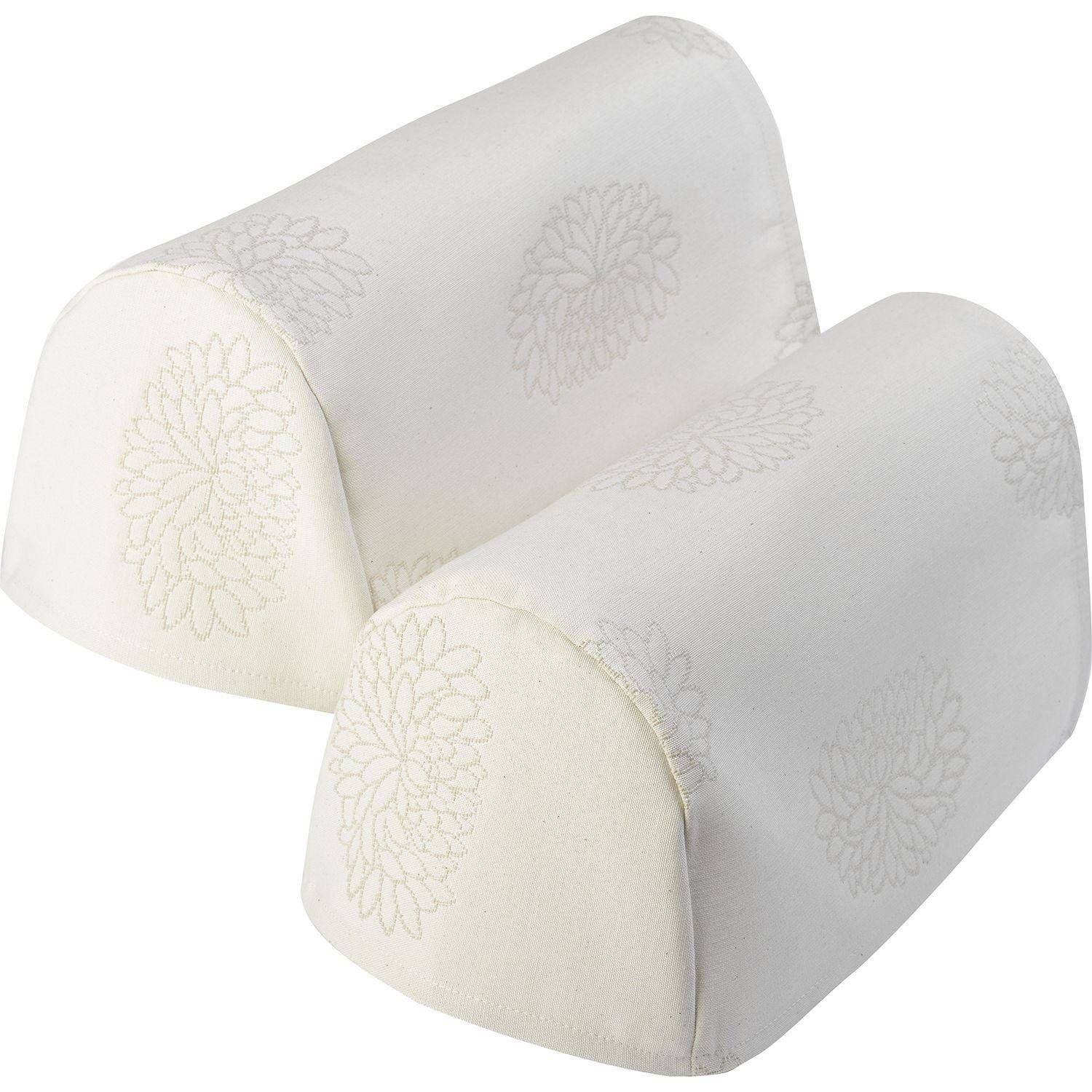 Jess Arm Caps Or Chair Backs Floral Cream Beige Natural Regarding Sofa Arm Caps (View 8 of 30)