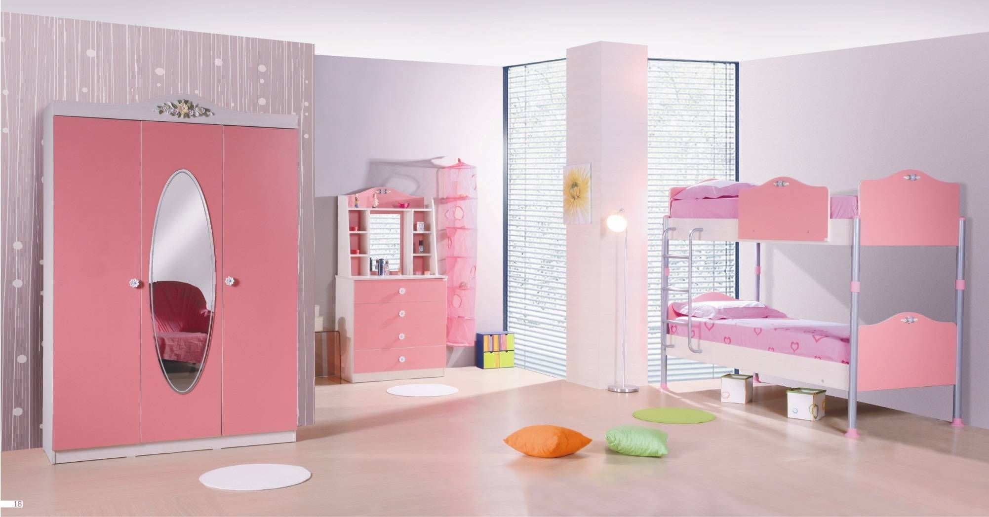 Featured Photo of 30 Ideas of Childrens Pink Wardrobes
