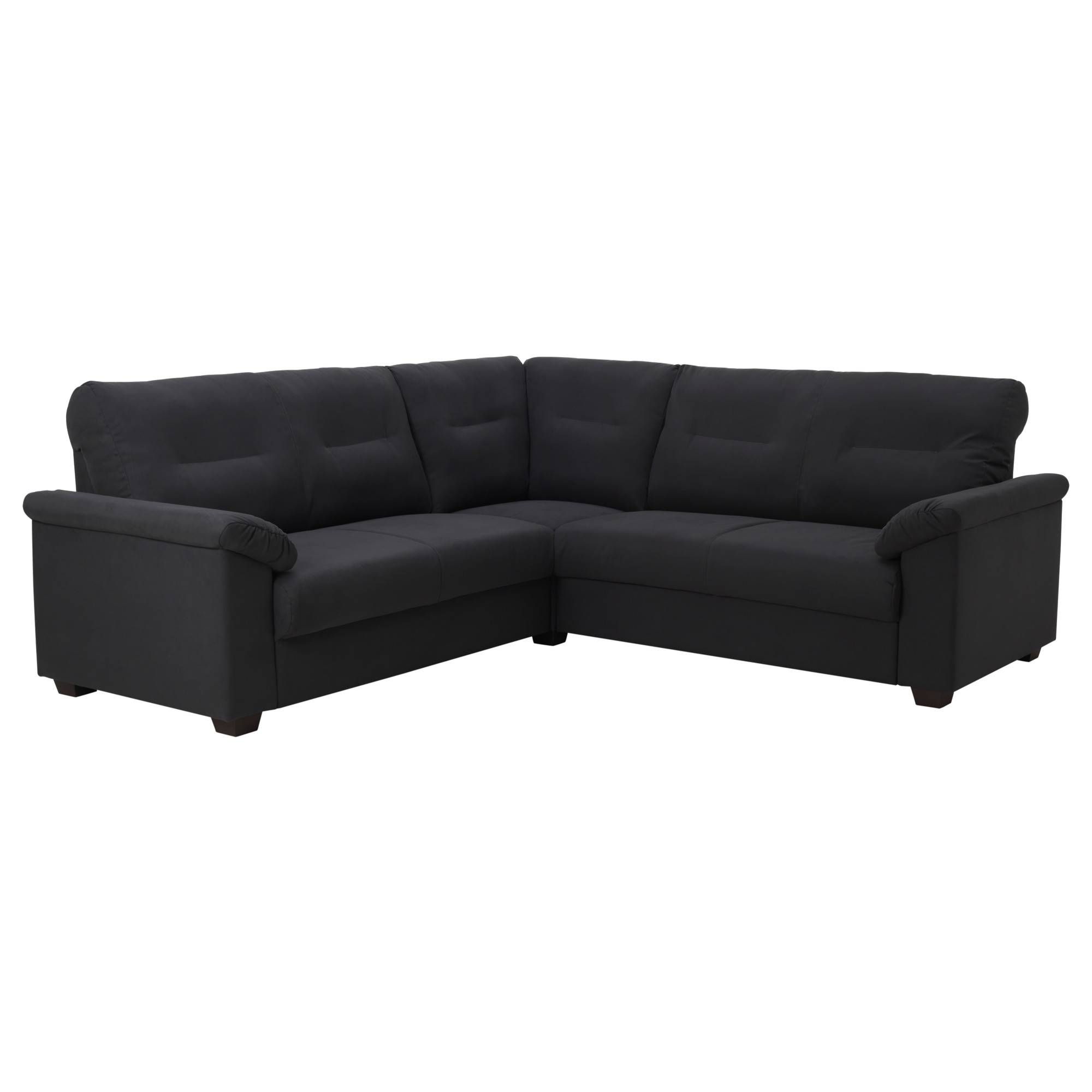 Knislinge Sectional, 4 Seat Corner – Samsta Dark Gray – Ikea Intended For 4 Seat Leather Sofas (View 1 of 30)