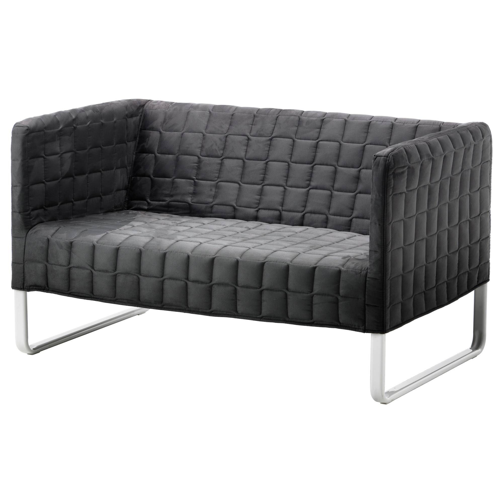 Knopparp 2 Seat Sofa Grey – Ikea Pertaining To Small 2 Seater Sofas (Photo 1 of 30)