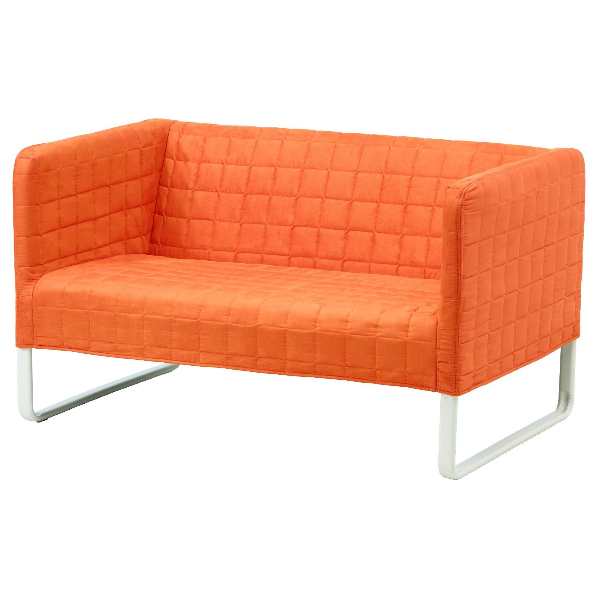 Knopparp 2 Seat Sofa Orange – Ikea For Orange Ikea Sofas (Photo 1 of 30)