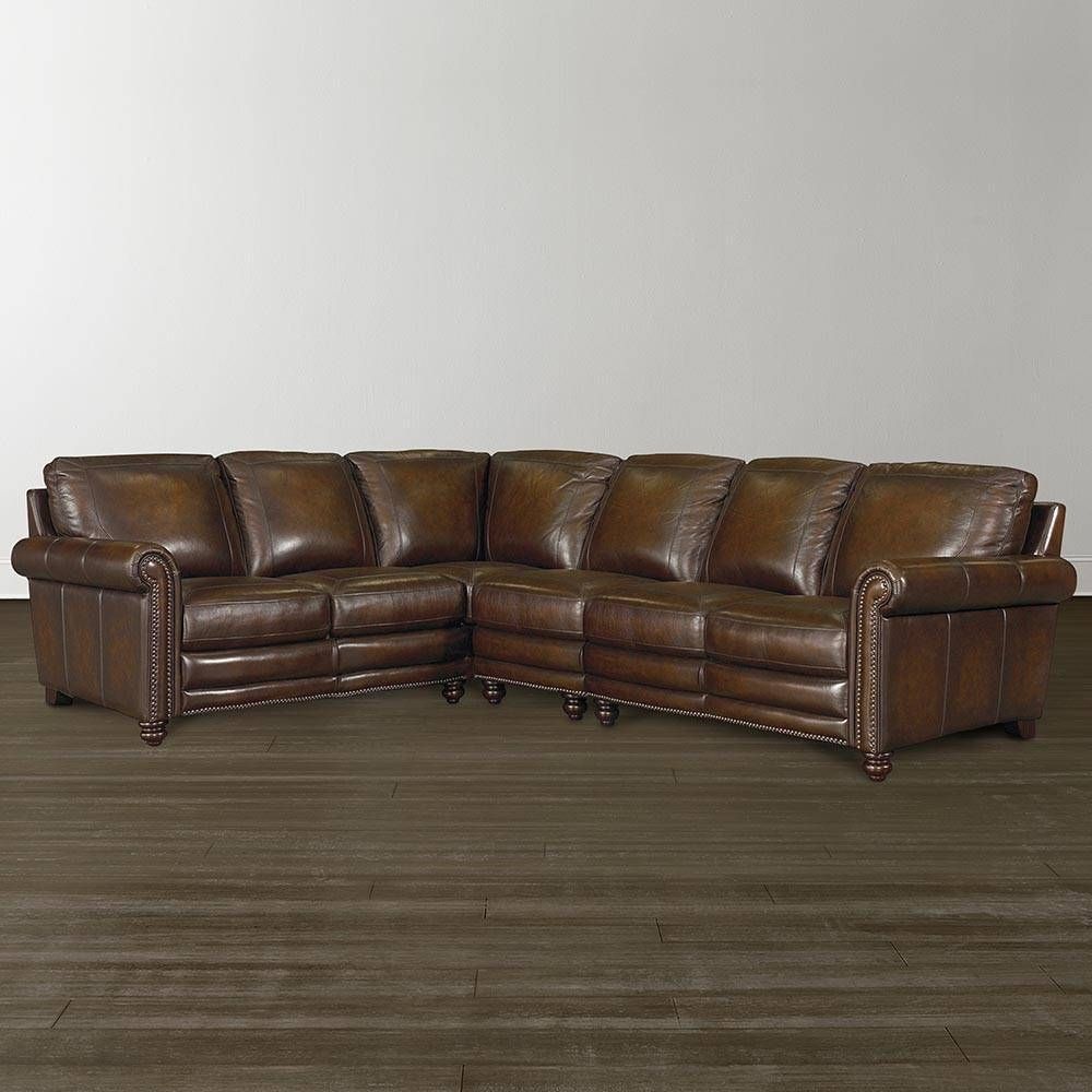 L Shaped Casual Leather Sectional Within Leather L Shaped Sectional Sofas (View 1 of 30)