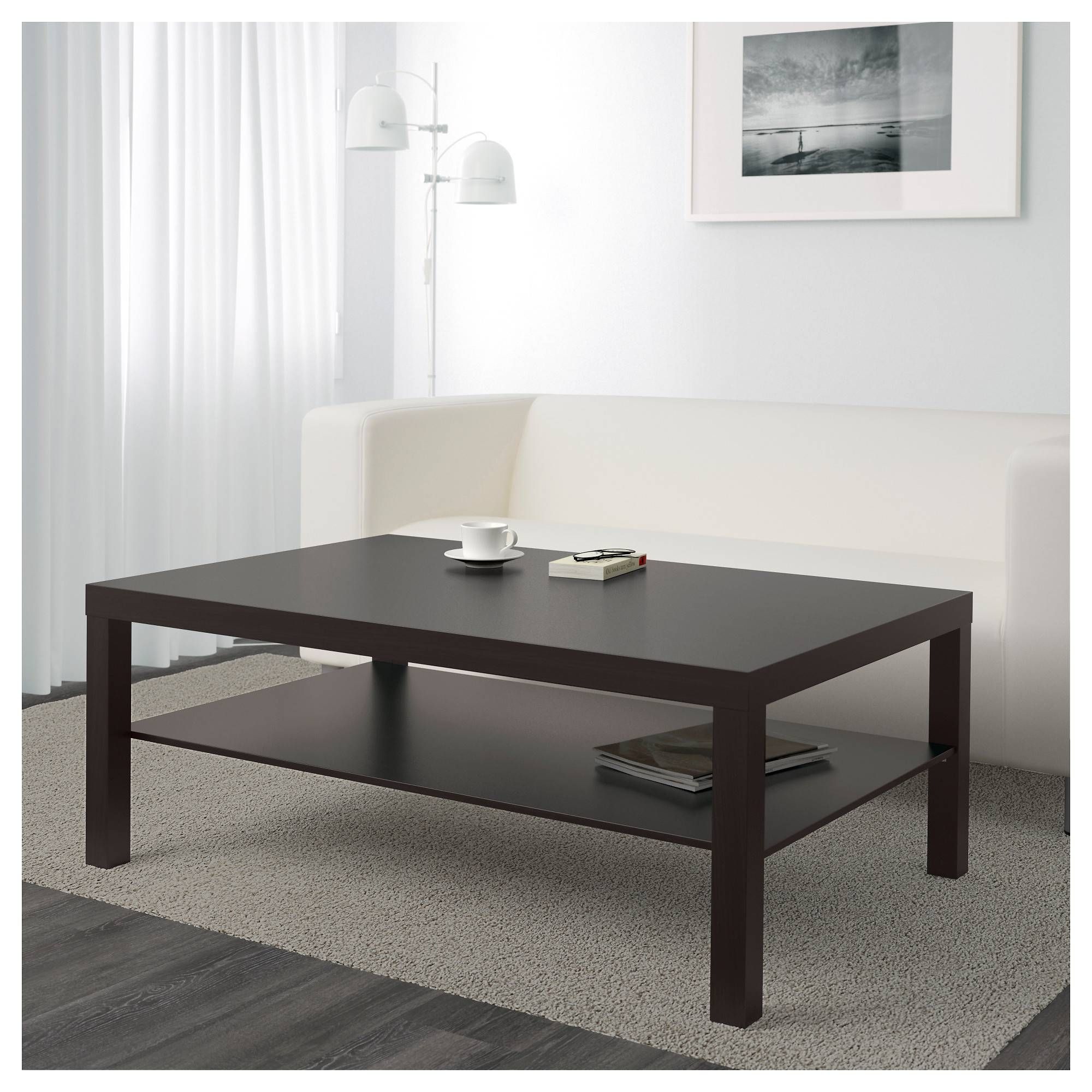 Lack Coffee Table – Black Brown – Ikea Intended For Dark Brown Coffee Tables (Photo 7 of 30)