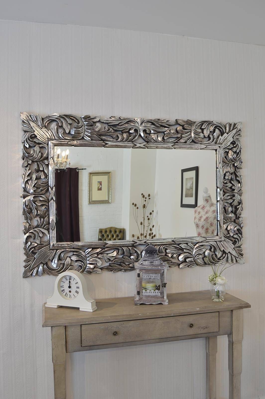 25 Collection of Silver Rectangular Mirrors