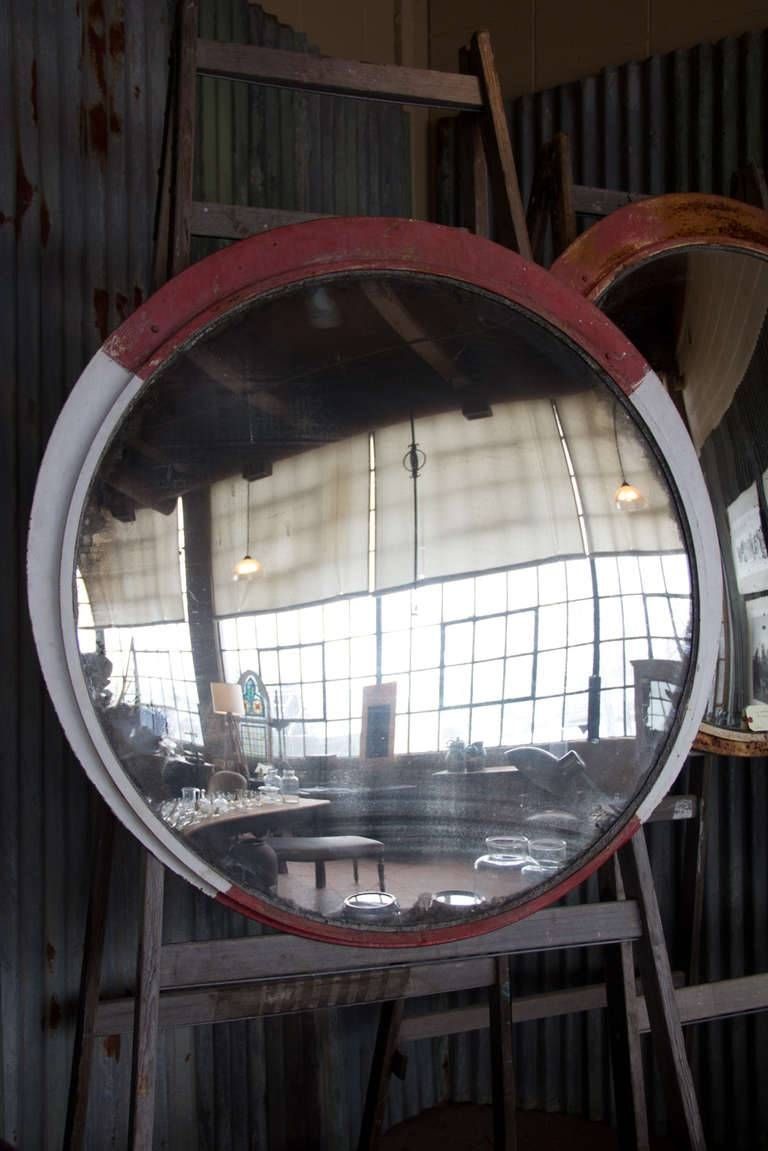 Large Vintage Convex Mirror At 1stdibs Regarding Large Convex Mirrors (Photo 16 of 25)