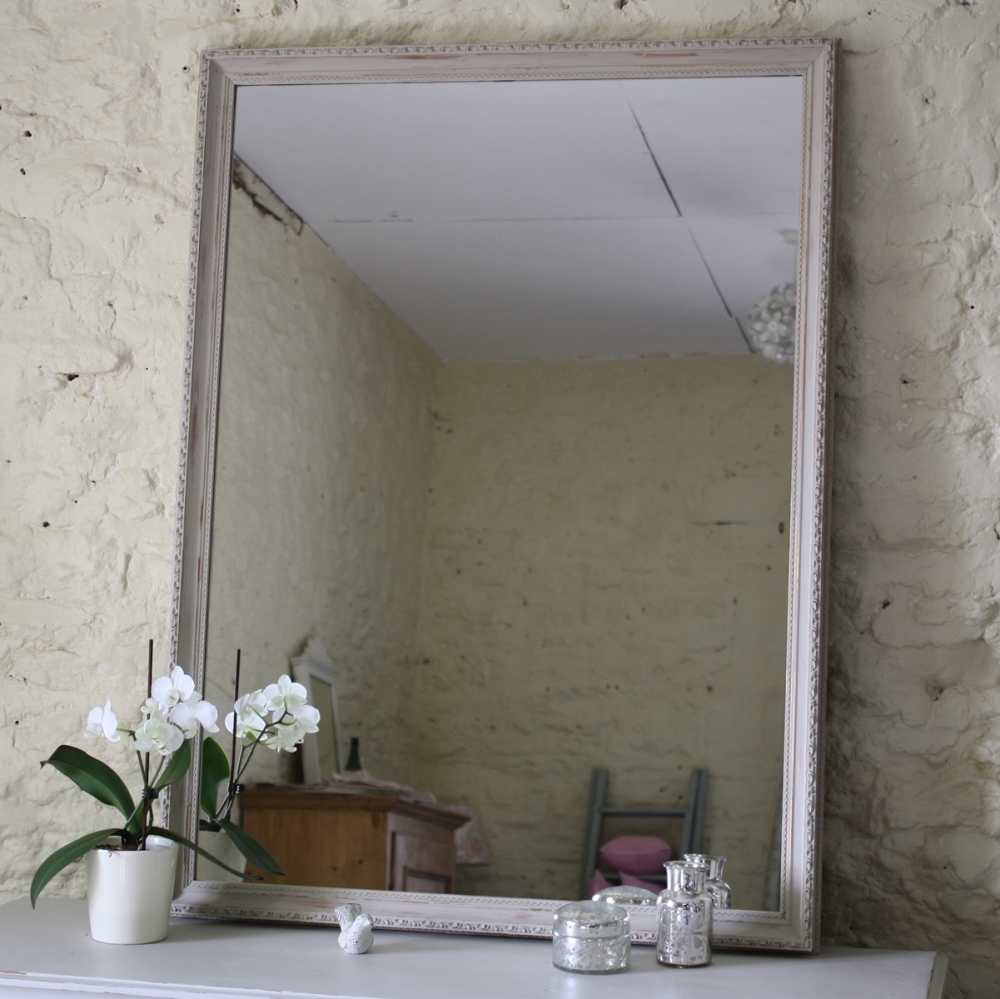 Large Vintage Rectangular Mirror | Mirrors | Furniture For Large Vintage Mirrors (Photo 1 of 25)