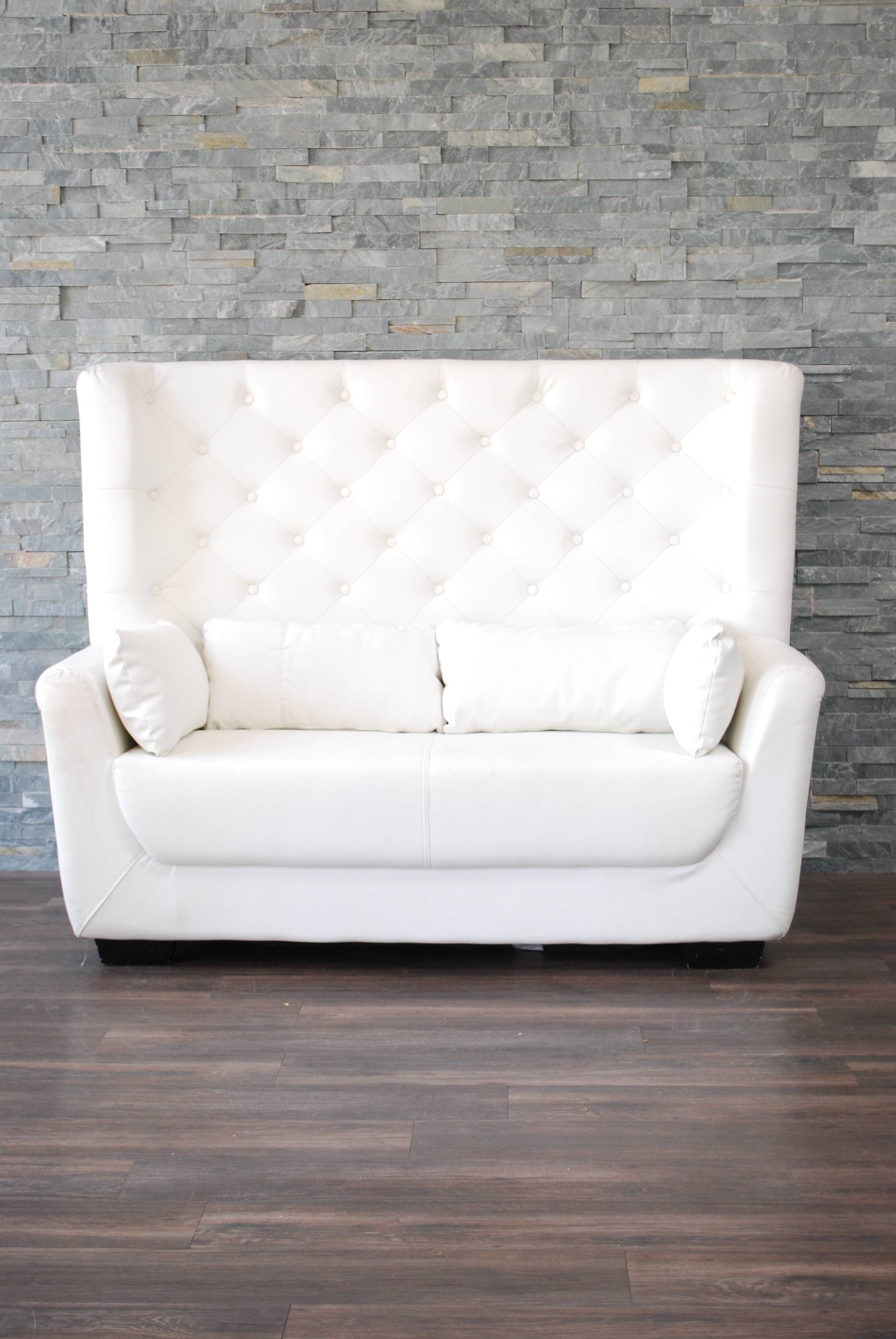 Leather Bench Seat With Back | Bench Decoration Inside Sofas With High Backs (View 19 of 30)