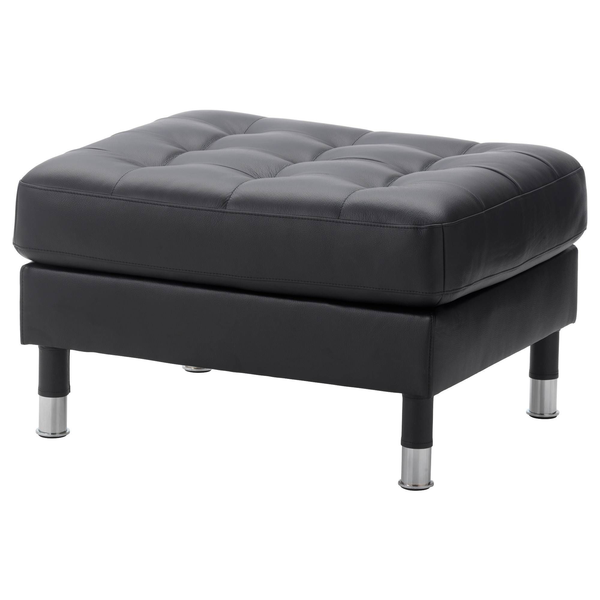 Leather/faux Leather Footstools – Ikea Inside Leather Footstools (View 24 of 30)