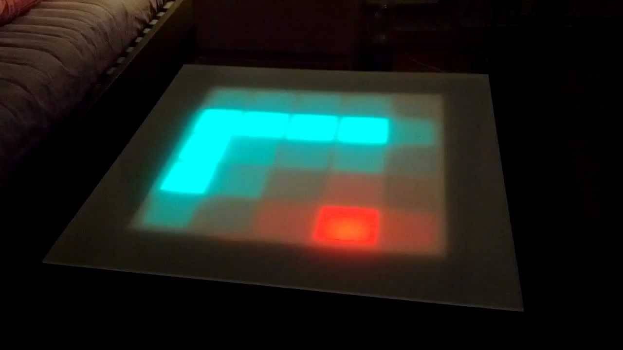 Led Coffee Table – Raspberry Pi Project – Youtube Within Led Coffee Tables (View 23 of 30)