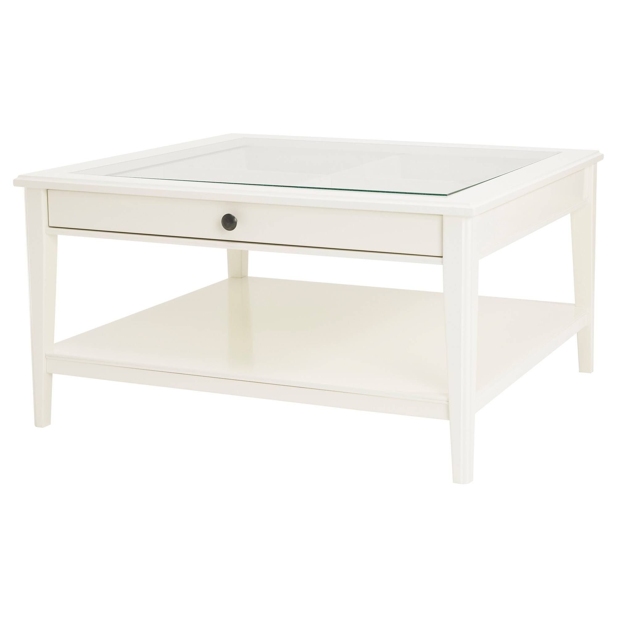Liatorp Coffee Table – White/glass – Ikea Pertaining To White Wood And Glass Coffee Tables (View 2 of 30)