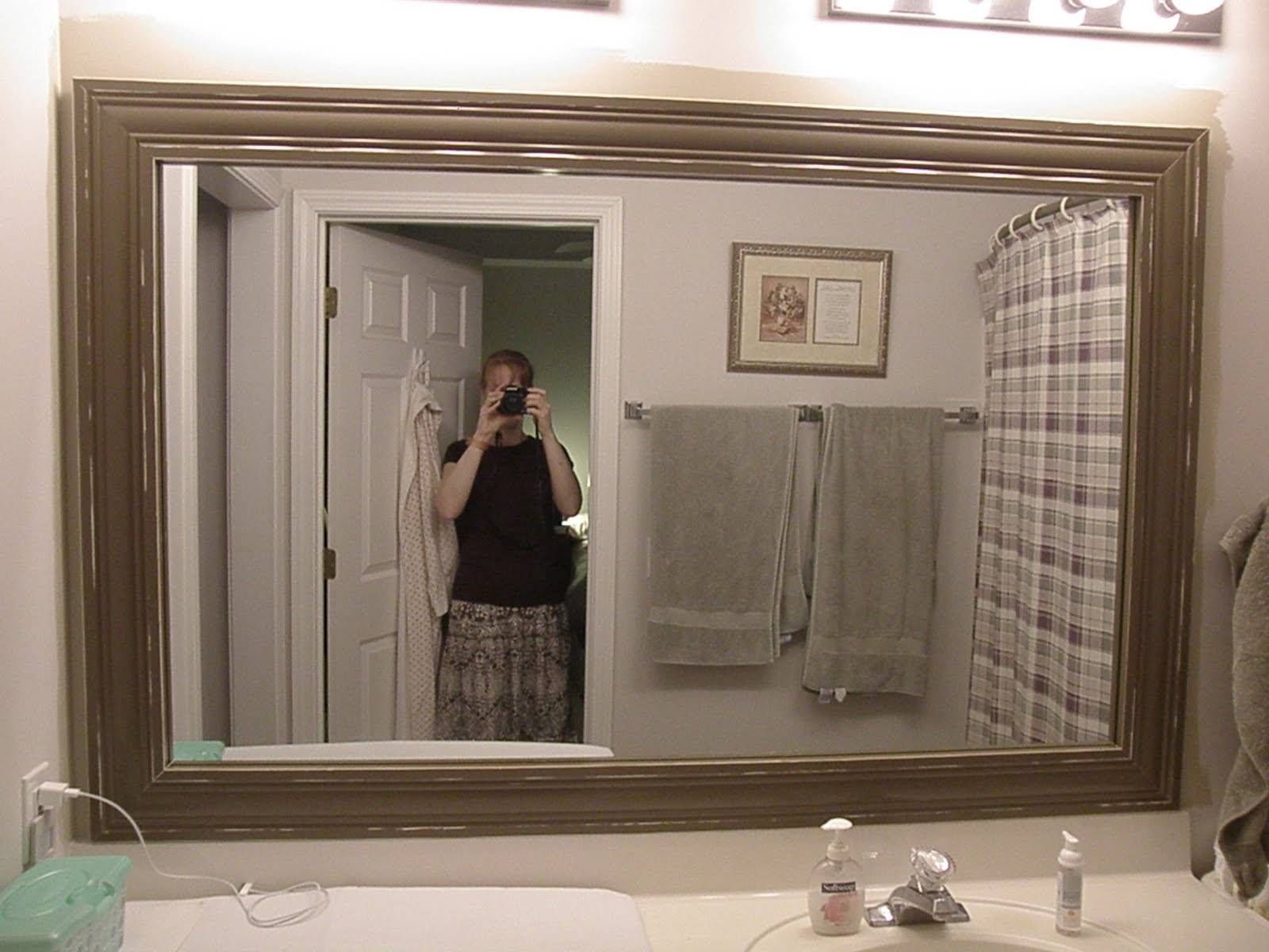 Light Oak Framed Mirrors Bathroom | Home Within Oak Framed Wall Mirrors (Photo 24 of 25)