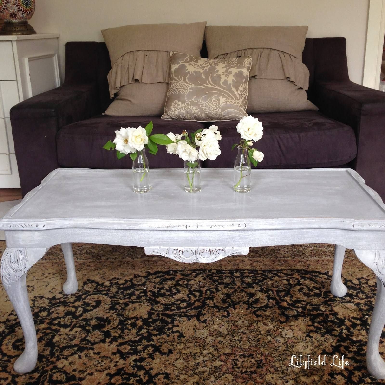 Lilyfield Life: Get The Look: Dry Brush French Style Coffee Table With French Style Coffee Tables (Photo 26 of 30)
