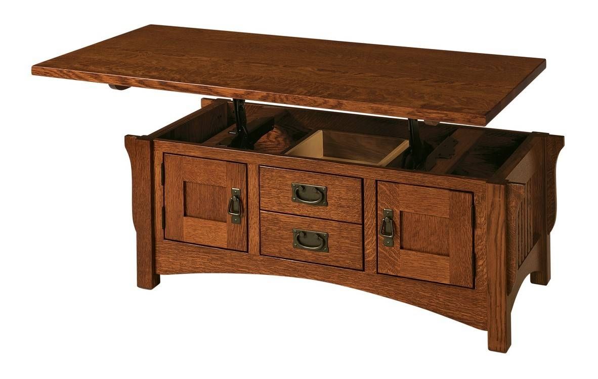 Logan: Lift Top Coffee Table – Buckeye Amish Furniture With Regard To Logan Lift Top Coffee Tables (View 1 of 30)
