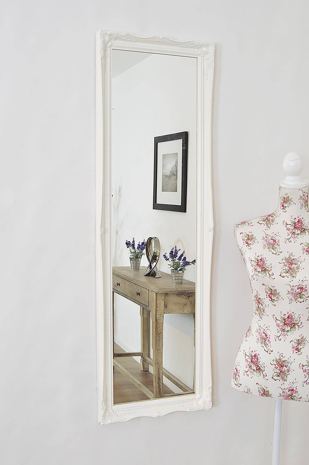 Long Mirrors For Walls 69 Cute Interior And Smoked Antique Mirror Inside White Antique Mirrors (View 7 of 25)