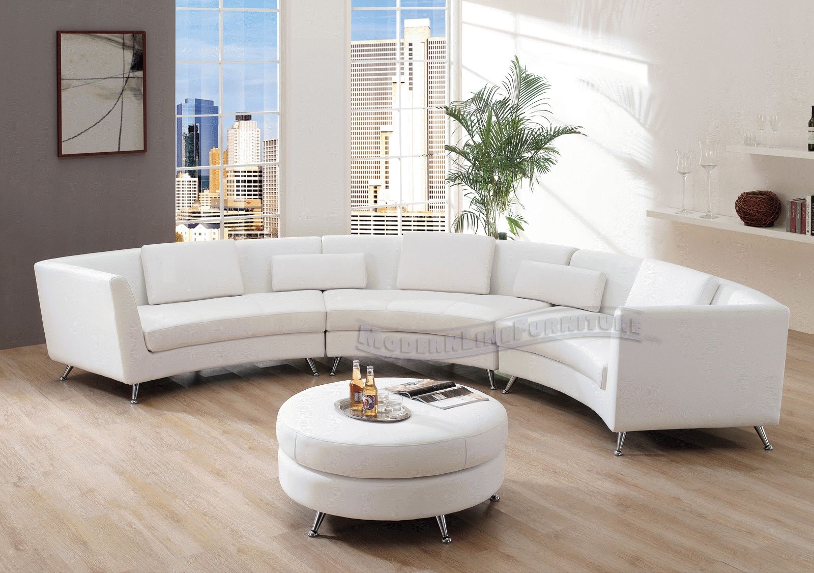 Long Sectional Sofa | Home Interior Decor Blog Pertaining To Contemporary Curved Sofas (View 22 of 30)
