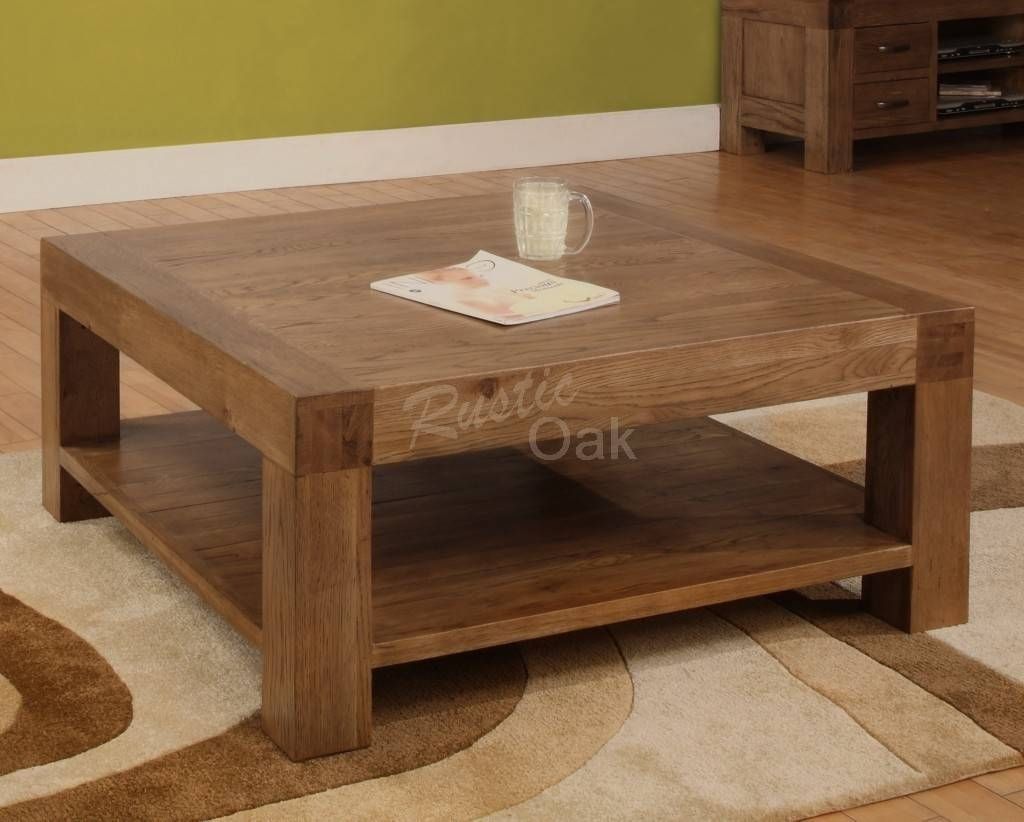 Low Coffee Tables Uk Regarding Large Low Square Coffee Tables (View 7 of 30)