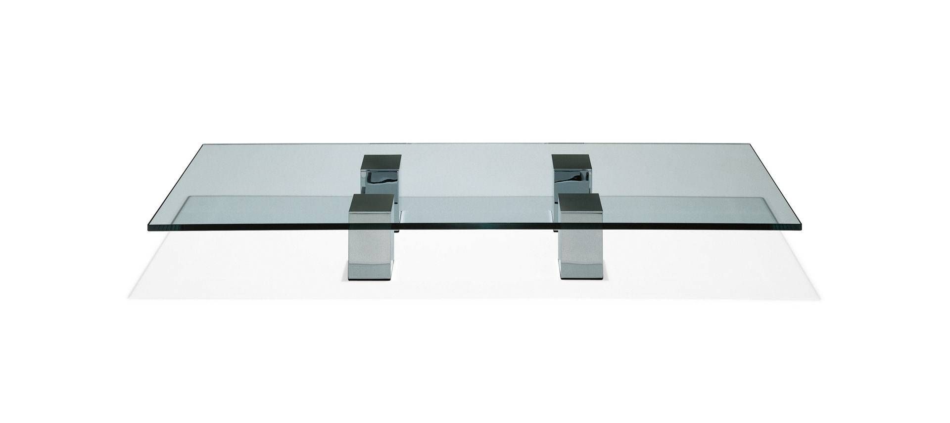 Low Glass Coffee Tables Intended For Low Glass Coffee Tables (View 1 of 30)