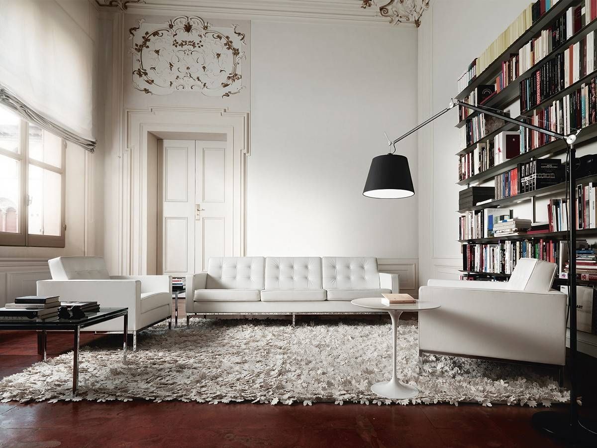 Luxury Of Florence Knoll Sofa : Florence Knoll Sofa With 3 Seater Throughout Florence Medium Sofas (View 7 of 25)