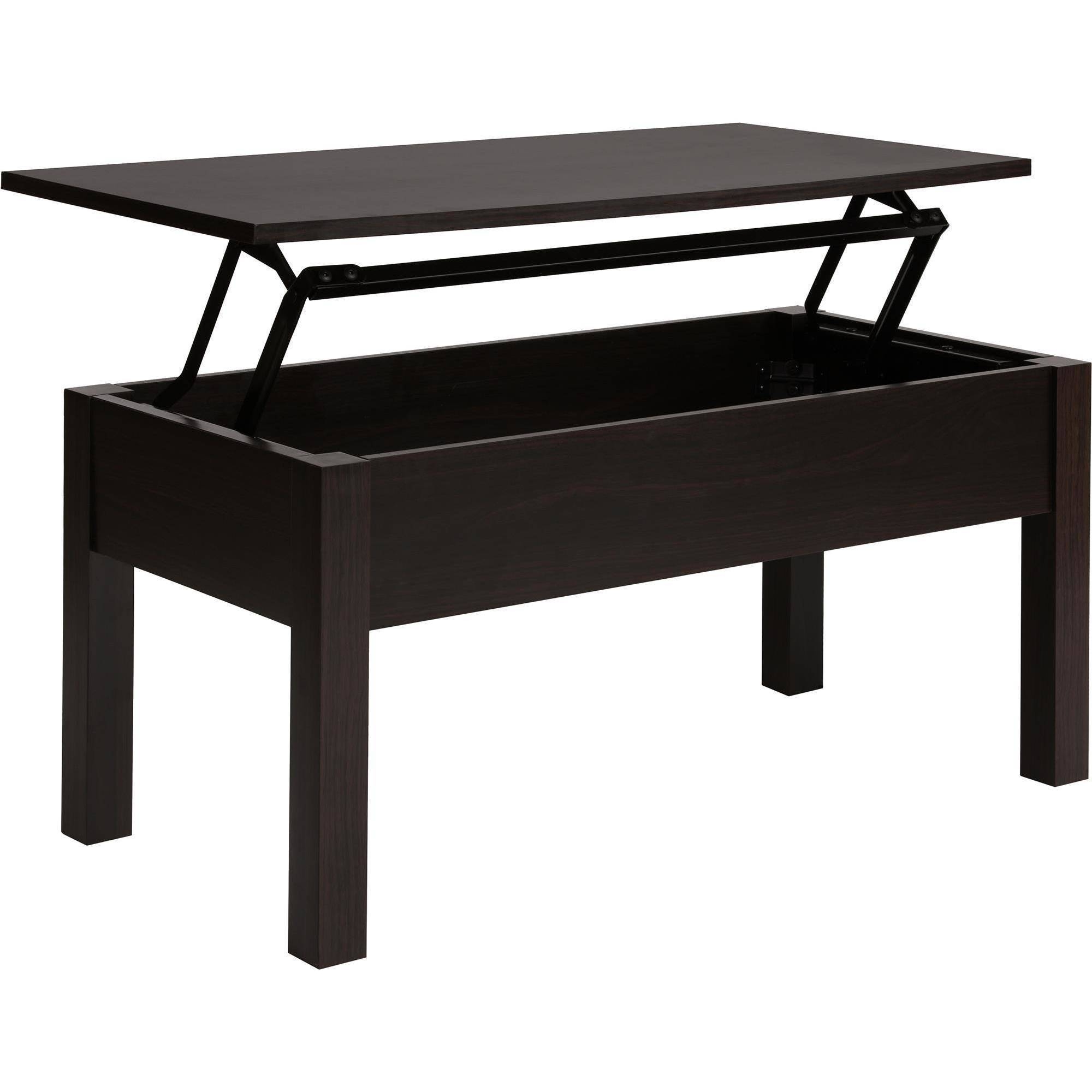 Mainstays Lift Top Coffee Table, Multiple Colors – Walmart Within Lift Top Coffee Tables (Photo 1 of 30)