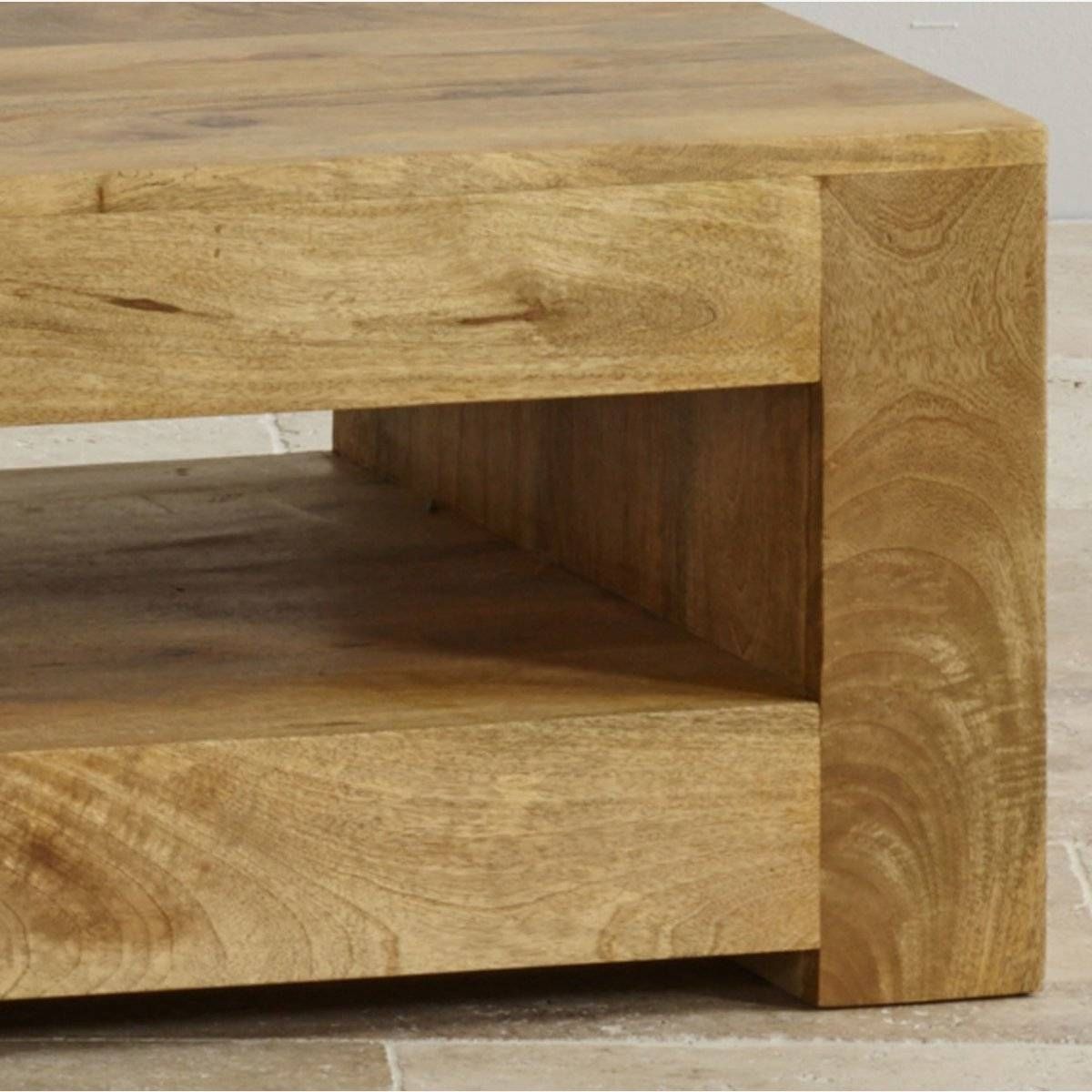 Mantis Light Coffee Table In Solid Mango | Oak Furniture Land Intended For Mango Coffee Tables (View 16 of 30)