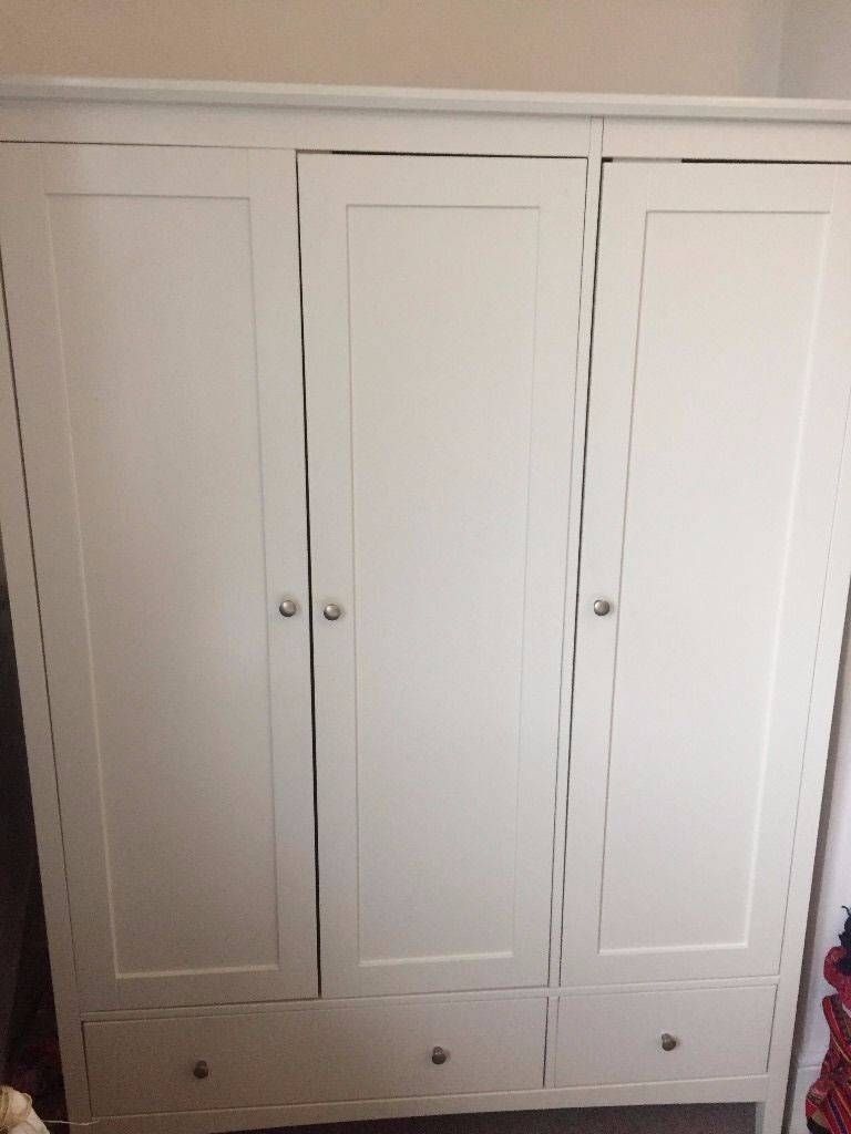 Marks & Spencers Hastings Tripple Ivory Wardrobe | In Hove, East Within Marks And Spencer Wardrobes (View 15 of 15)