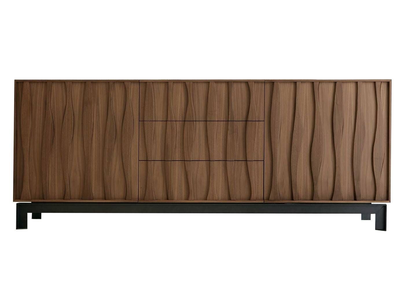 Masai Sideboard Walnut – Sideboards – Storage – Living Room Inside Sideboards For Living Room (View 22 of 30)