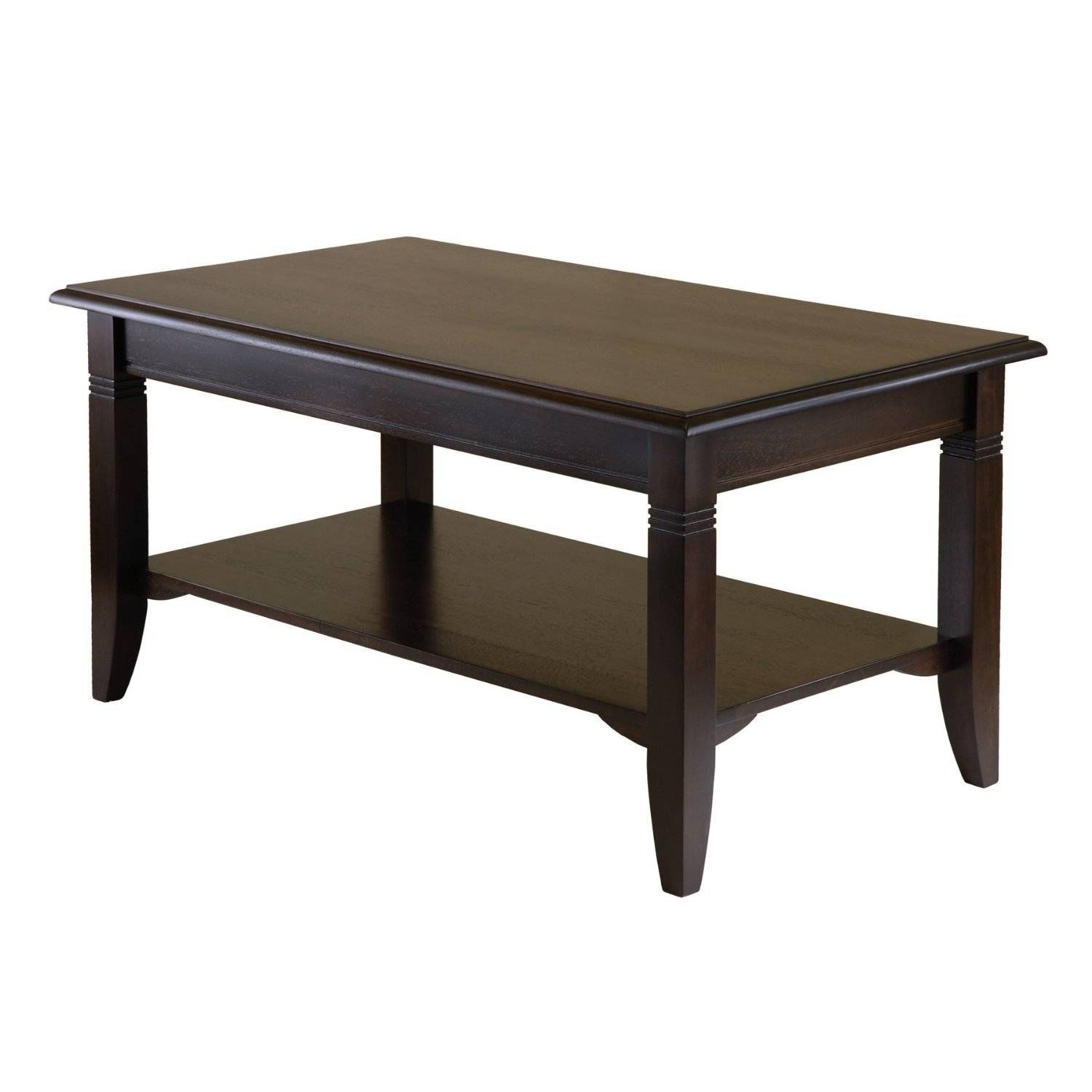 Masculine Dark Wood Coffee Table – Square Dark Wood Coffee Tables Within Square Dark Wood Coffee Tables (Photo 28 of 30)