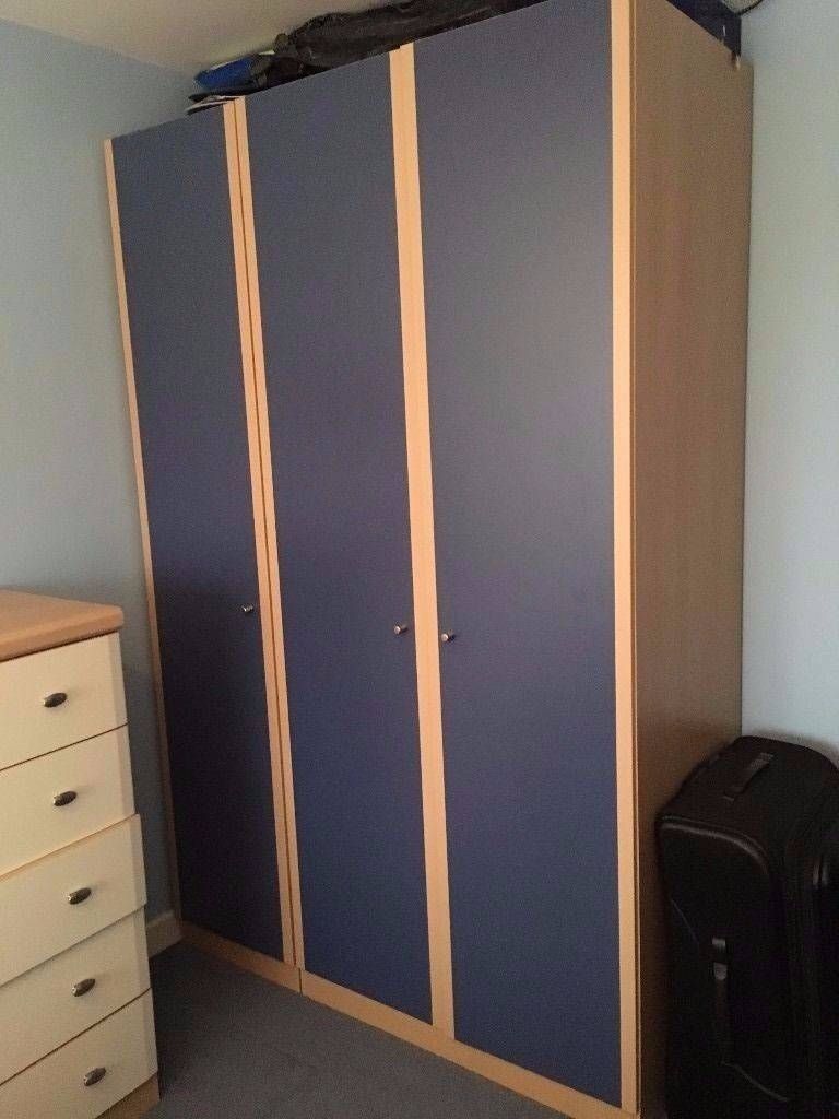 Matching Desk, Chest Of Drawers And Single And Double Wardrobes In Throughout Double Wardrobes (View 9 of 15)