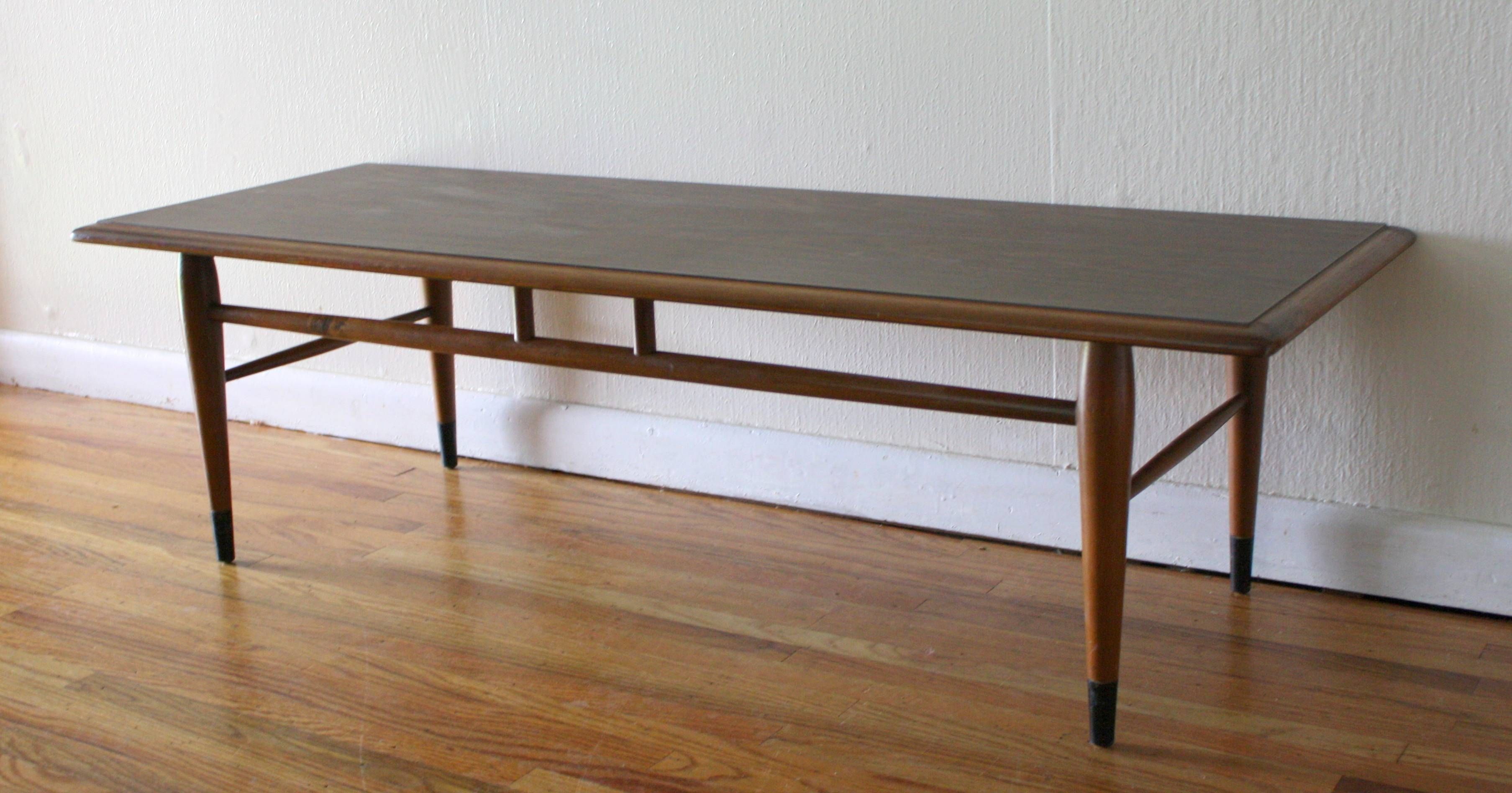 Mid Century Modern Furniture Glass Coffee Table | Coffee Tables With Retro Teak Glass Coffee Tables (View 17 of 30)