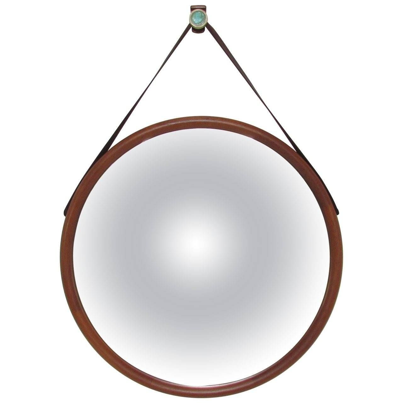 Mirror With Leather Strap 140 Cool Ideas For Round Mirror With With Regard To Leather Round Mirrors (View 8 of 25)