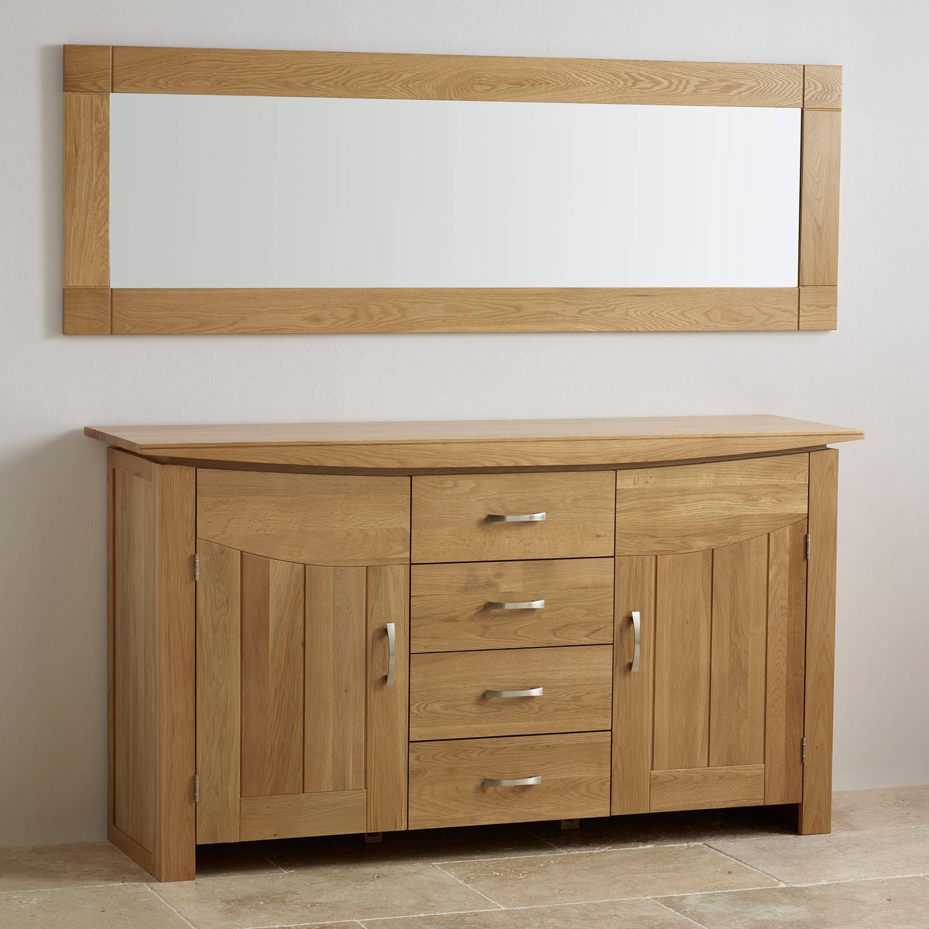 Mirrors | Bring Light To Your Room | Oak Furniture Land Within Oak Framed Wall Mirrors (View 13 of 25)