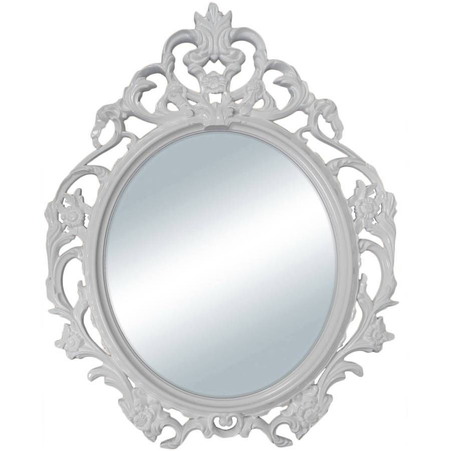 Mirrors – Walmart Throughout White Metal Mirrors (View 9 of 25)