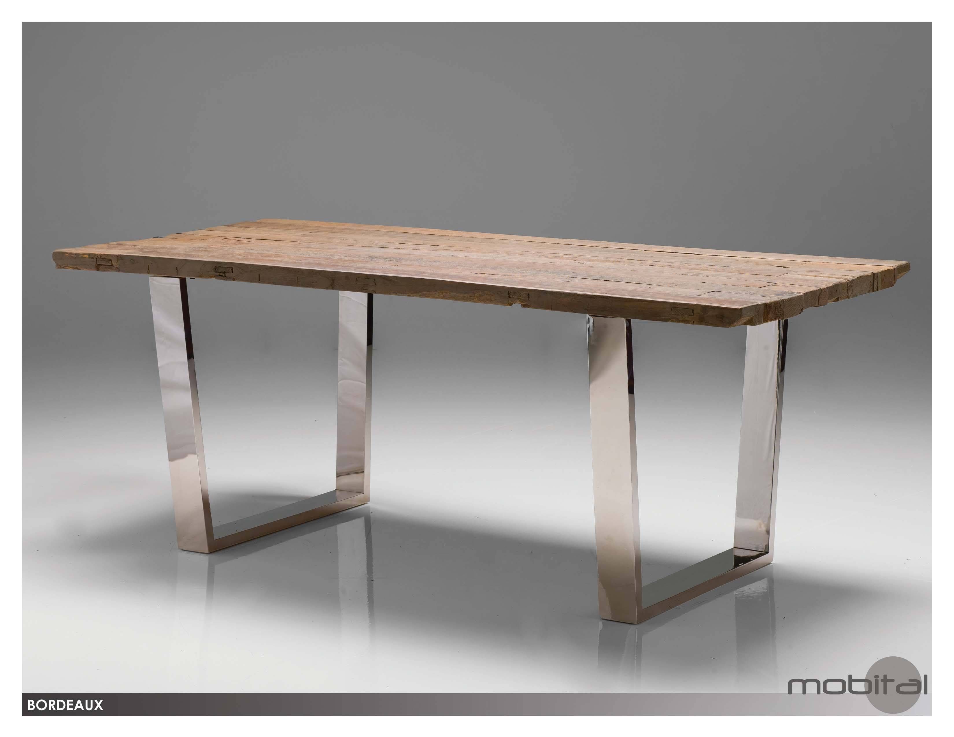 Mobital Bordeaux Dining Table Modern Furnishings With Regard To Bordeaux Coffee Tables (Photo 26 of 30)