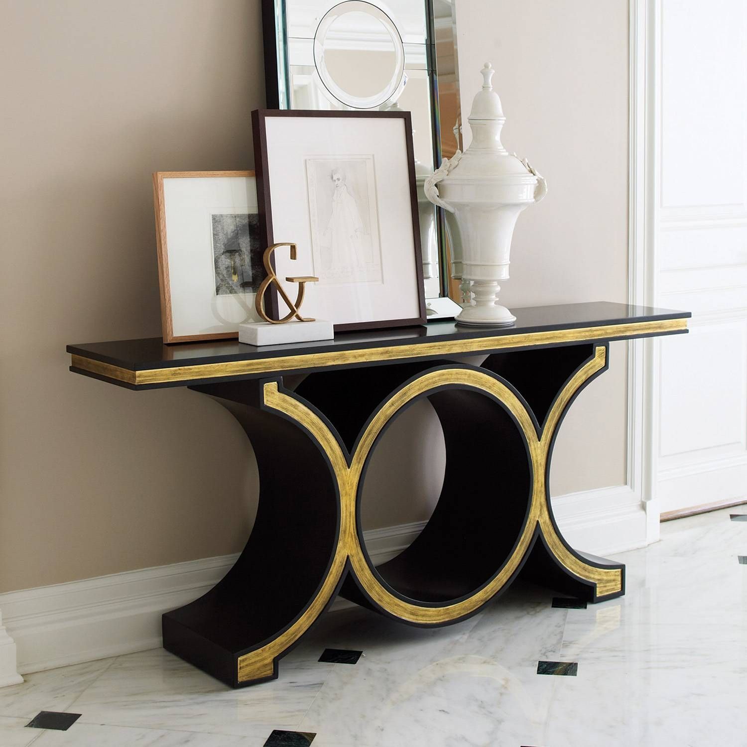 Modern Console Table With Mirror – Harpsounds (View 13 of 25)