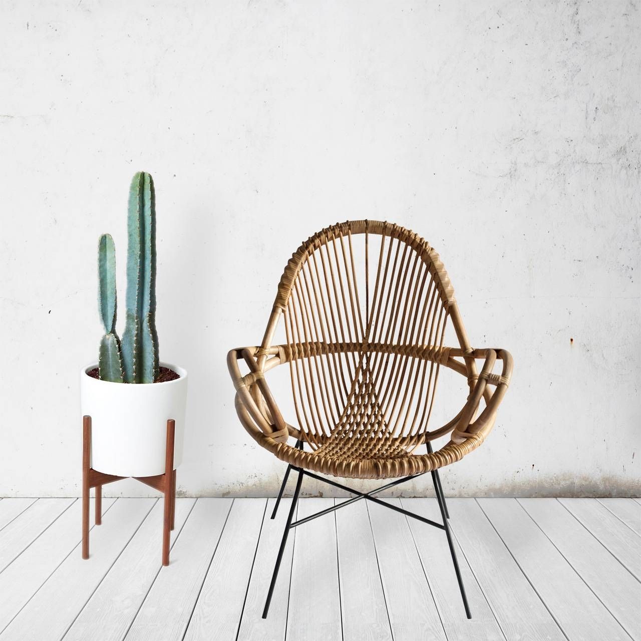Modern Handwoven Rattan Chairs From Wend – Design Milk Regarding Modern Rattan Sofas (View 1 of 30)