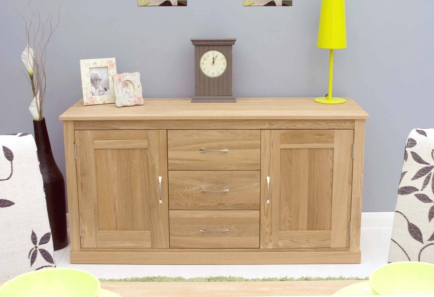 Modern Light Oak Sideboards And Console Table | Solid Oak With Regard To Large Modern Sideboards (View 6 of 30)
