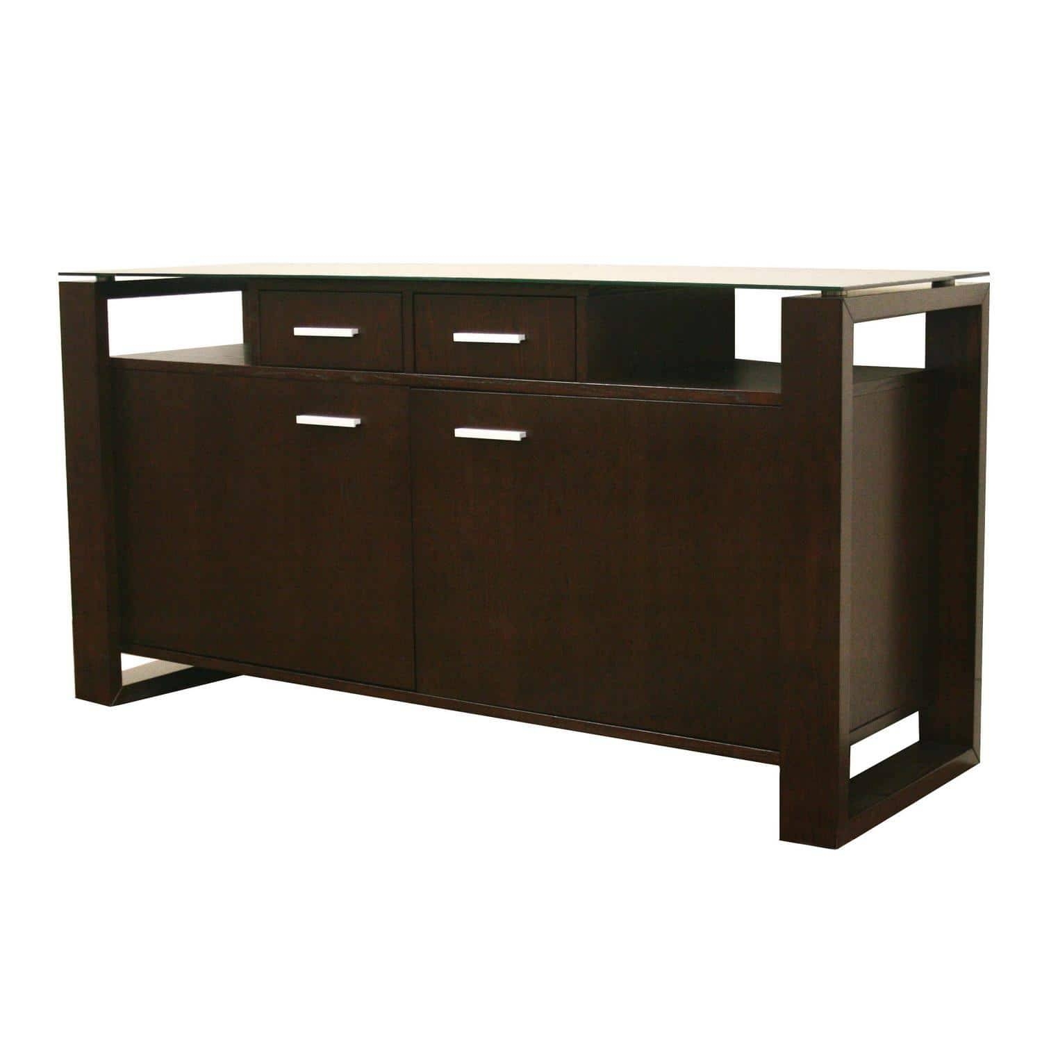 Modern Sideboard. Porto Sideboard. 12 Mid Century Modern Sideboard Intended For Dark Brown Sideboards (Photo 1 of 30)