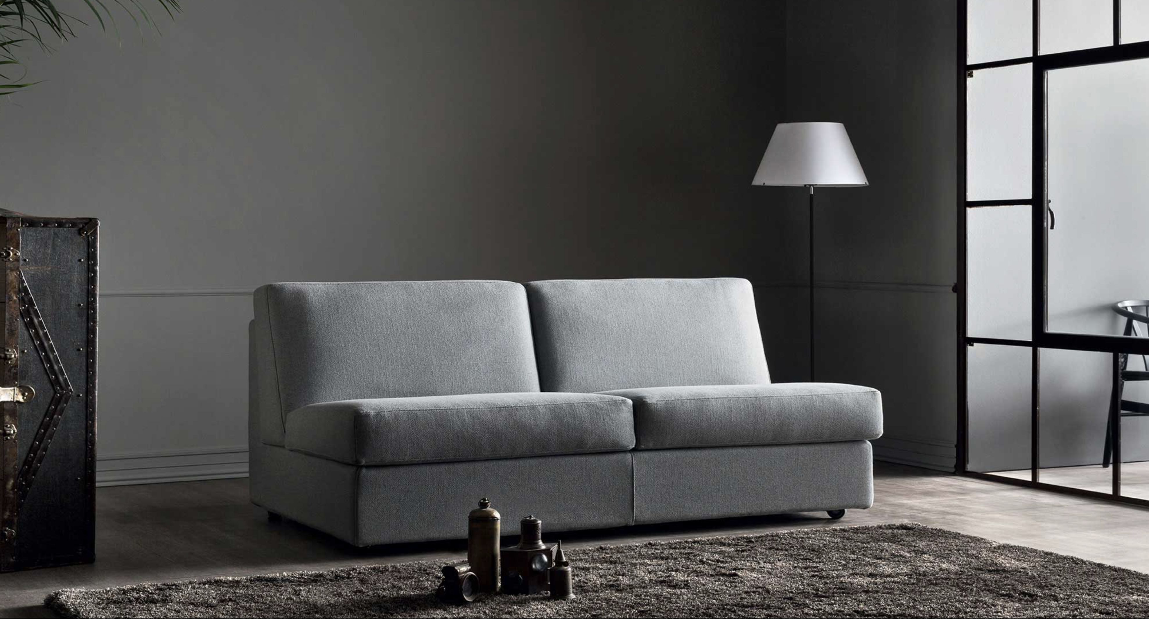 Modern Sofa Beds| Italian Sofa Beds | Designer Sofa Beds With Small Armless Sofa (View 19 of 26)